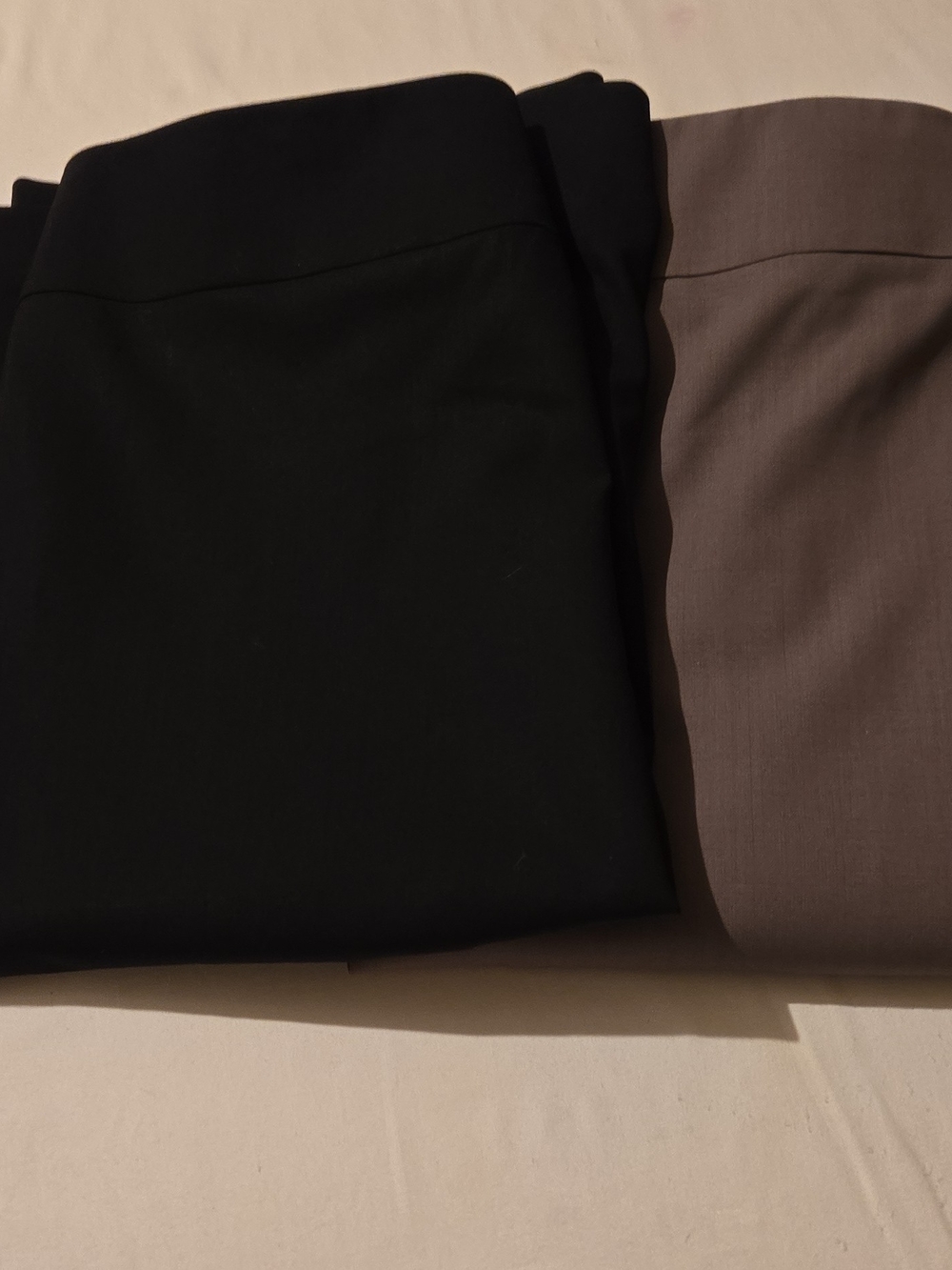 Talbots A-Line Skirts in Black and Gray